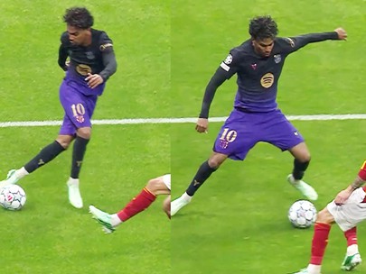 Cú giả rabona thiên tài của Yamal ở Champions League