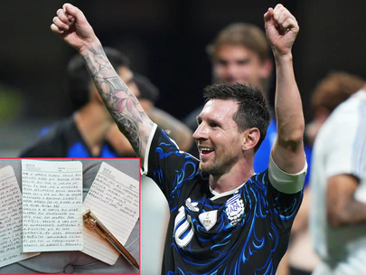 Chuyên gia giám định ‘đọc’ điều Messi che giấu qua nét chữ của bức thư tay