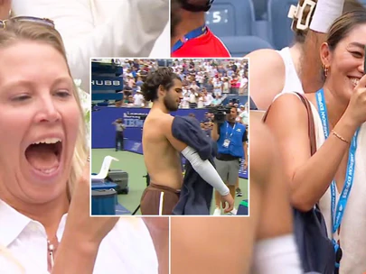 Fan nữ đỏ mặt, phấn khích với hành động của Alcaraz tại US Open