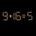Thử tài IQ: Di chuyển một que diêm để 9+16=5 thành phép tính đúng