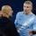 Haaland gay gắt với HLV Guardiola sau trận thắng Leeds