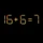 Thử tài IQ: Di chuyển một que diêm để 16+6=7 thành phép tính đúng