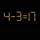 Thử tài IQ: Di chuyển một que diêm để 4-3=17 thành phép tính đúng