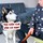 Husky tỉnh đòn khi sen giỡn mặt