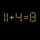 Thử tài IQ: Di chuyển một que diêm để 11+4=8 thành phép tính đúng