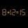 Thử tài IQ: Di chuyển một que diêm để 8+12=15 thành phép tính đúng