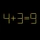 Thử tài IQ: Di chuyển một que diêm để 4+3=9 thành phép tính đúng