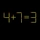 Thử tài IQ: Di chuyển một que diêm để 4+7=3 thành phép tính đúng