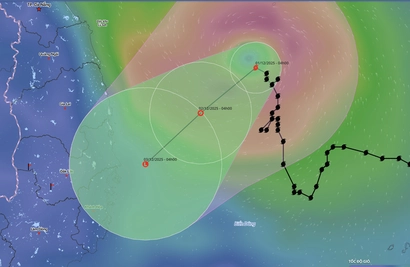 Storm Koto turns southwest, slows toward waters off central Vietnam