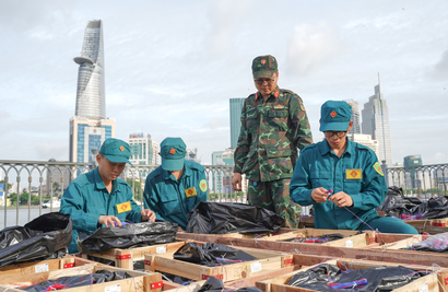 Ho Chi Minh City readies fireworks displays for 50th anniversary celebration tonight