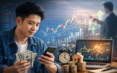 Từ 'mở app' đến xuống tiền: Nhà đầu tư trẻ cần gì để bước vào chứng khoán đúng cách?