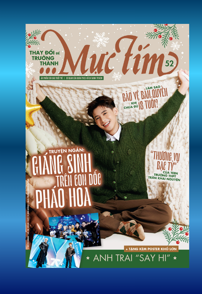 Mời bạn đón đọc Mực Tím 52, phát hành 22-12-2025, tặng kèm poster Anh trai say hi