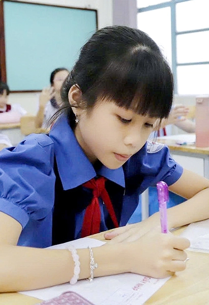 Cách tra cứu điểm thi khảo sát lớp 6 Trường THCS-THPT Trần Đại Nghĩa