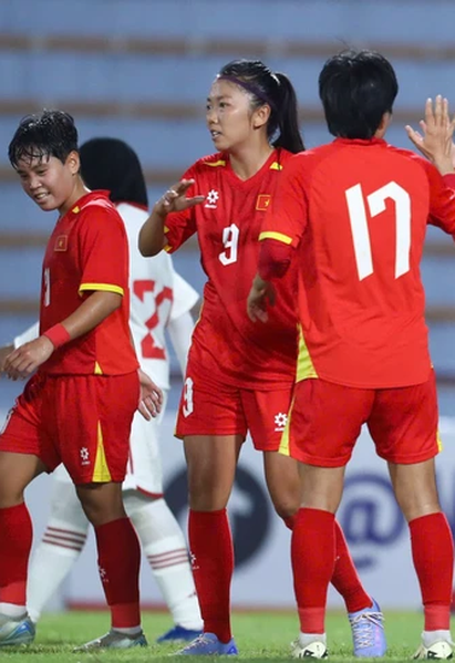 Bóng đá nữ Đông Nam Á ngày 9-8: Việt Nam thắng Indonesia 7-0