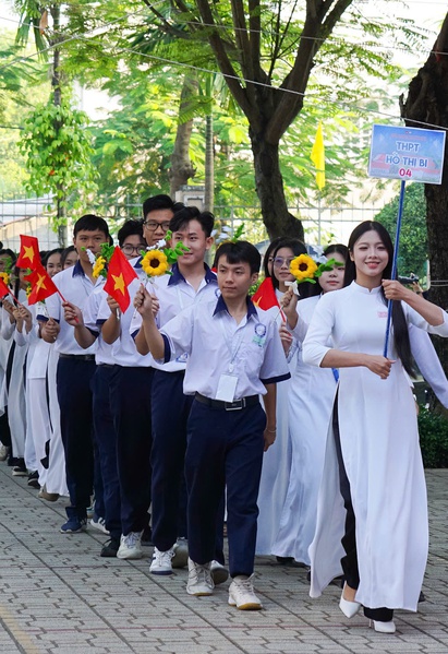 Khoảnh khắc trại sinh rạng rỡ trong Hội trại truyền thống 9-1