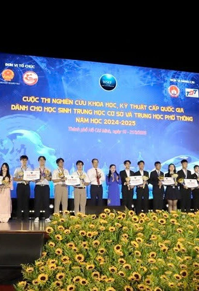TP.HCM công bố kết quả Cuộc thi khoa học kỹ thuật học sinh THCS và THPT