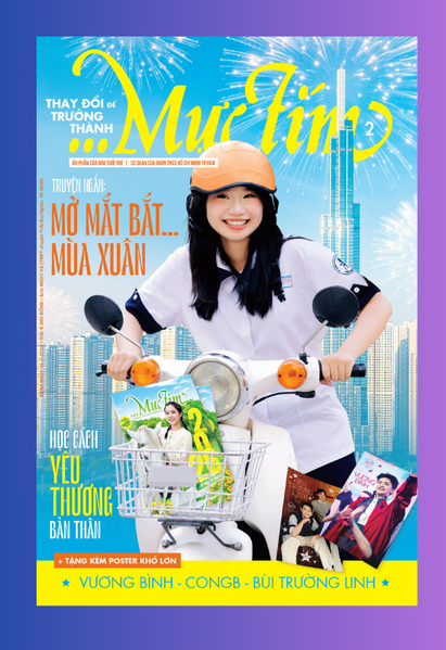 Mời bạn đón đọc Mực Tím 2, phát hành 12-1-2026:
Mở mắt… bắt mùa xuân