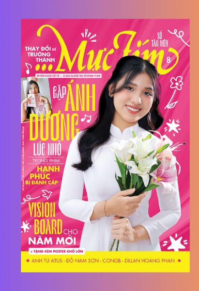 Đón đọc Mực Tím 8 - số Tân Niên, phát hành 23-2: Trở lại trường ngập tràn cảm hứng