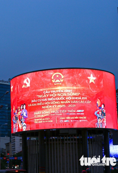 Xem cầu truyền hình bầu cử 'Ngày hội non sông' trên kênh nào?