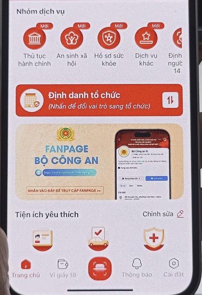 Chi tiết các bước xác thực số điện thoại trên VNeID