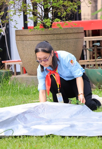 Phụ trách Đội TP.HCM thể hiện bản lĩnh tại Hội thi Olympic Cánh én năm 2026