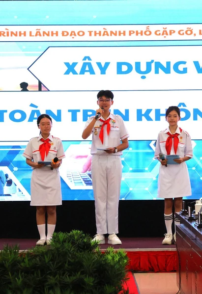 150 đại biểu thiếu nhi hiến kế cho TP.HCM trong kỷ nguyên mới