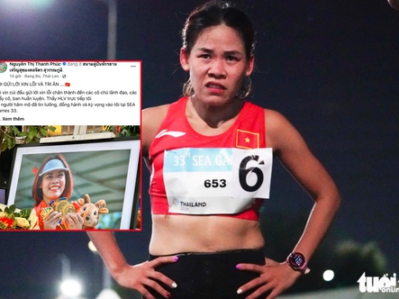 'Nữ hoàng đi bộ' Thanh Phúc viết 'tâm thư' sau phần thi dang dở ở SEA Games 33