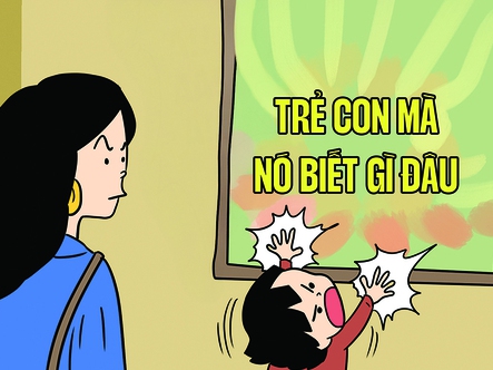 Thần chú 'trẻ con mà, có biết gì đâu!'