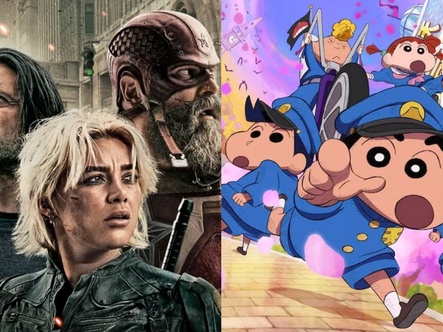Thunderbolts, Shin cậu bé bút chì ra rạp, đối đầu Lật mặt 8 và Thám tử Kiên