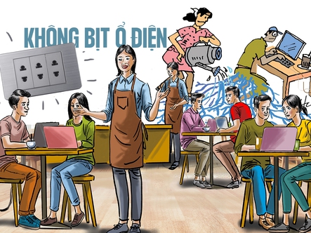 Không cần bịt ổ điện, đây là cách quán cà phê khai thác tệp khách ngồi lâu