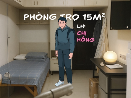 Phòng trọ chị Hồng đầy đủ tiện nghi, bao điện nước, miễn phí camera