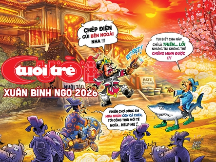 Rộn ràng giai phẩm Tuổi Trẻ Cười Xuân Bính Ngọ 2026