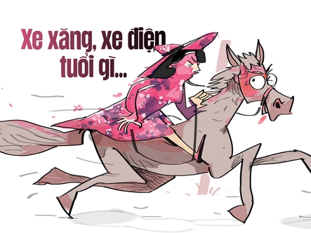 Nếu người dân 'chê' cả xe xăng lẫn xe điện trong năm con ngựa?