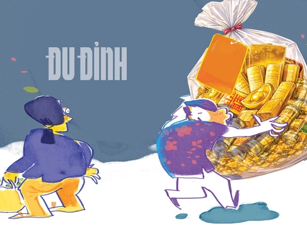 Vàng mã đu trend tình hình thế giới