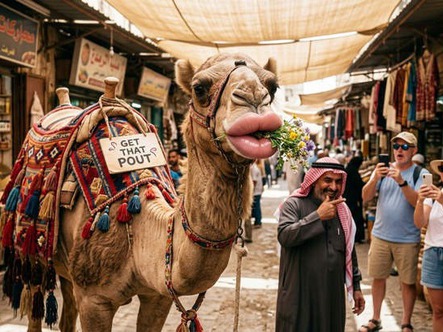 20 chú lạc đà bị loại khỏi cuộc thi sắc đẹp vì tiêm botox, bơm môi