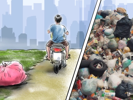 Một cây làm chẳng nên non, một bịch vứt xuống thành ngay một 'hòn'