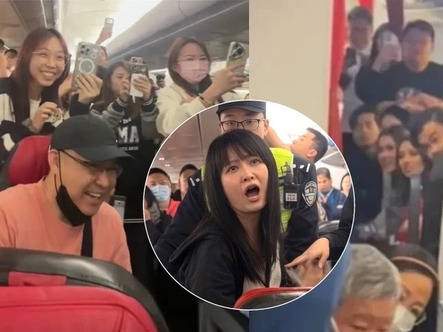 'Bà cô túi Gucci' gây náo loạn máy bay dằn mặt dân mạng