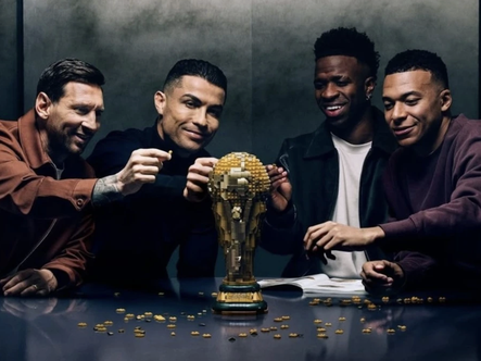 Lộ số tiền LEGO trả cho Messi và Ronaldo để đóng quảng cáo chung?