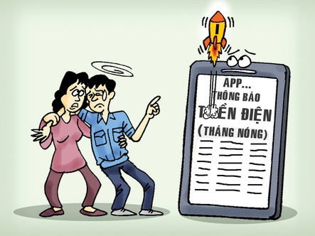 Trời nóng... bỏng cả app