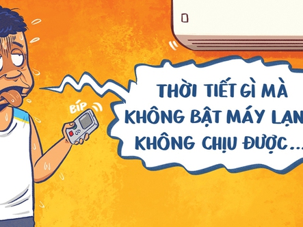 Sài Gòn nóng đến mức 'tắt hay bật máy lạnh cũng nóng như nhau'