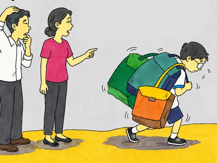Ba mẹ lo 'mùa thu', còn con tự bơi mùa này đi