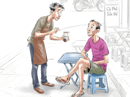 Cà phê E10, cái nồi ngồi trên cái cốc