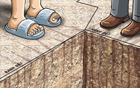 Ký giáp ranh: Cái hố giữa nhà mình và nhà hàng xóm
