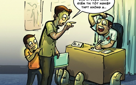 Có phải bác sĩ hồi xưa được nâng điểm thi tốt nghiệp không ạ?
