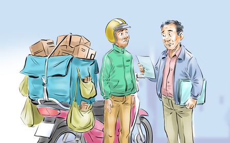 Chúc shipper thượng lộ bình an