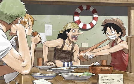 One Piece hé lộ hình ảnh tri ân chương manga đầu tiên