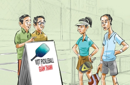 Khu phố này quá ngán ngẩm pickleball rồi