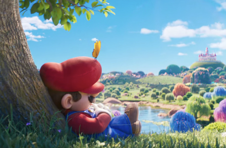 Super Mario bay thẳng lên vũ trụ trong bom tấn hoạt hình mới