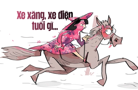 Nếu người dân 'chê' cả xe xăng lẫn xe điện trong năm con ngựa?