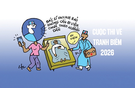 Cuộc thi vẽ tranh biếm họa 2026: Ai cũng có thể tham gia